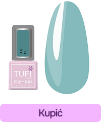 Lakier hybrydowy TUFI profi PREMIUM Sea 15 Cerulean 8 ml